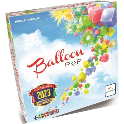Mbox Balloon Pop - Familienpartyspiel für 2-4 Spieler Mbox Balloon Pop - Familienpartyspiel für 2-4 Spieler