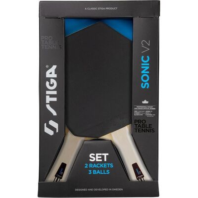Stiga Table tennis set CYBERSHAPE V2 - Hobby Stiga Table tennis set CYBERSHAPE V2 - Hobby