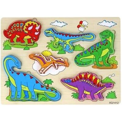Lean Toys 3D-Holzpuzzle 11 Teile (11 Teile) Lean Toys 3D-Holzpuzzle 11 Teile (11 Teile)
