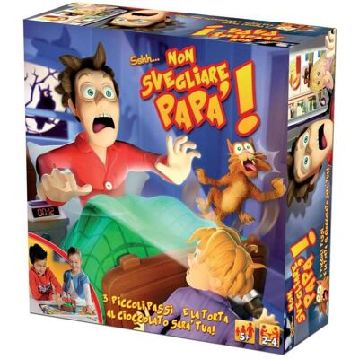 Goliath Nicht Wecke Papa Spiel - Familienspiel für 2-4 Spieler - 5+ Jahre Goliath Nicht Wecke Papa Spiel - Familienspiel für 2-4 Spieler - 5+ Jahre