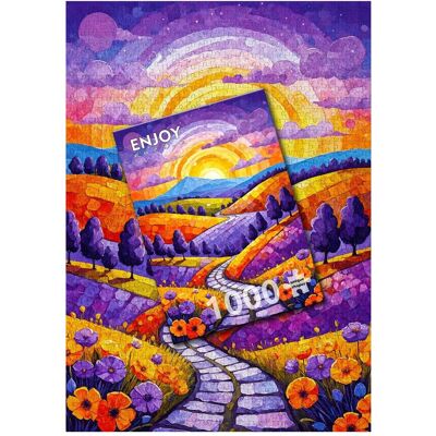 enjoy GENIESSE Puzzle Path to Light 1000 dlks (1000 Teile) enjoy GENIESSE Puzzle Path to Light 1000 dlks (1000 Teile)