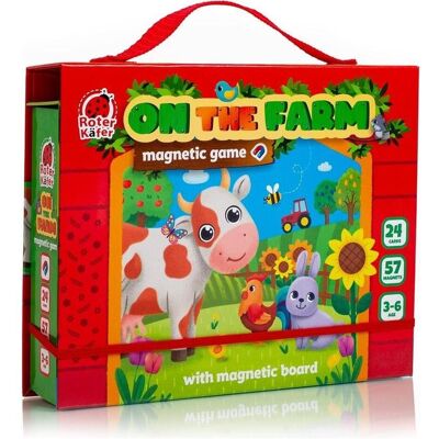 Roter Kafer Factory Roter Kafer Magnetisches Bauernhof Puzzle - Lernspielzeug Roter Kafer Factory Roter Kafer Magnetisches Bauernhof Puzzle - Lernspielzeug
