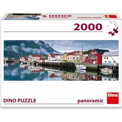 DinoToys Dino Puzzle Fisherman's Village - Puzzle - 2000 Stücke DinoToys Dino Puzzle Fisherman's Village - Puzzle - 2000 Stücke