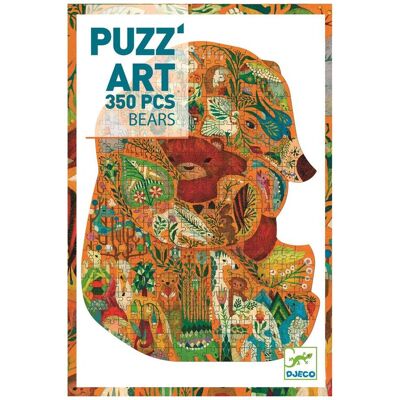 Djeco Puzz'Art Bären 350 Teile (350 Teile) Djeco Puzz'Art Bären 350 Teile (350 Teile)