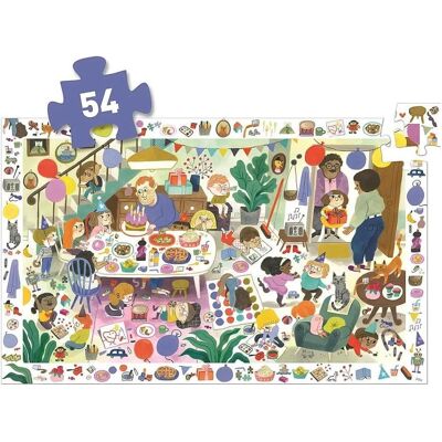 Djeco Jenny 5. Geburtstag Beobachtungspuzzle - Puzzle Djeco Jenny 5. Geburtstag Beobachtungspuzzle - Puzzle