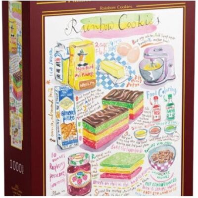 Magnolia Puzzle 1000 pieces Rainbow Cookies (1000 Teile) Magnolia Puzzle 1000 pieces Rainbow Cookies (1000 Teile)