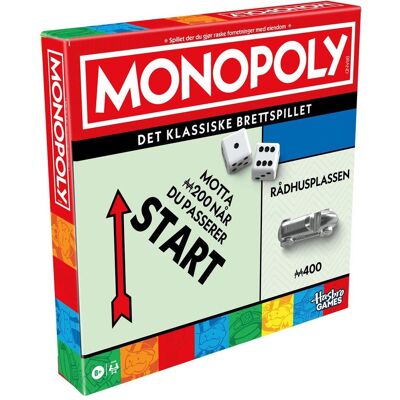 Hasbro Monopoly Klassisch 90. Jubiläum - Brettspiel Hasbro Monopoly Klassisch 90. Jubiläum - Brettspiel