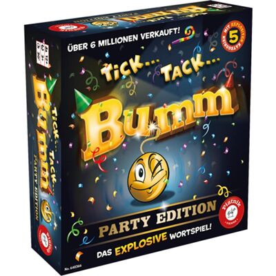 Piatnik Tick Tack Bumm - Party Edition - Explosives Spiel Piatnik Tick Tack Bumm - Party Edition - Explosives Spiel