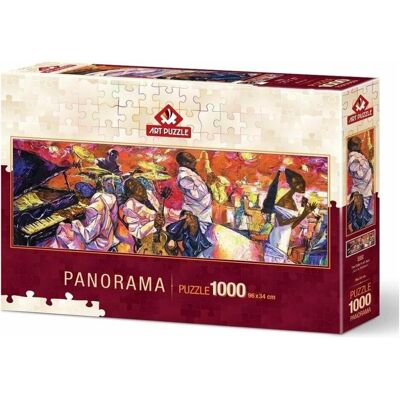 Art Puzzle Die Farben des Jazz Panorama Puzzle - 1000 Teile Art Puzzle Die Farben des Jazz Panorama Puzzle - 1000 Teile