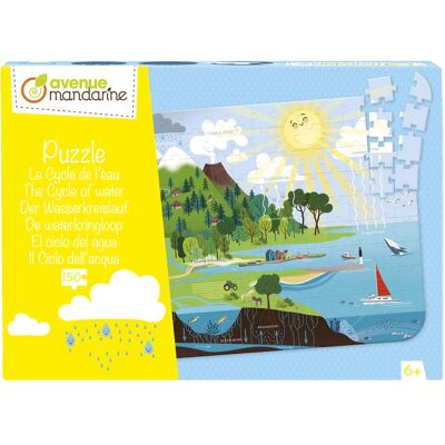 Avenue Mandarine - Puzzle Cycle de l'Eau - 150 Teile Avenue Mandarine - Puzzle Cycle de l'Eau - 150 Teile