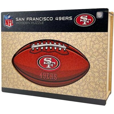 ICONIC Puzzles - NFL San Francisco 49ers - Birkenholz - 150 Teile - puzzle ICONIC Puzzles - NFL San Francisco 49ers - Birkenholz - 150 Teile - puzzle