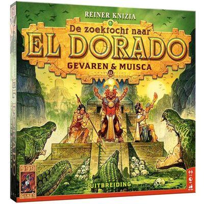 999Games El Dorado Erweiterung - Gefahren & Muisca Brettspiel 999Games El Dorado Erweiterung - Gefahren & Muisca Brettspiel