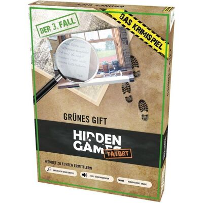 Hidden Games Tatort Krimispiel Fall 3 Grünes Gift Escape-Room Spiel (Deutsch, 1 - 6 Spieler) Hidden Games Tatort Krimispiel Fall 3 Grünes Gift Escape-Room Spiel (Deutsch, 1 - 6 Spieler)