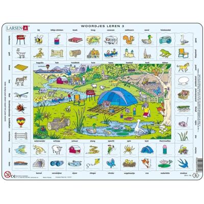 Larsen Englisch Puzzle 4: Urlaub auf dem Land 70 Teile (70 Teile) Larsen Englisch Puzzle 4: Urlaub auf dem Land 70 Teile (70 Teile)