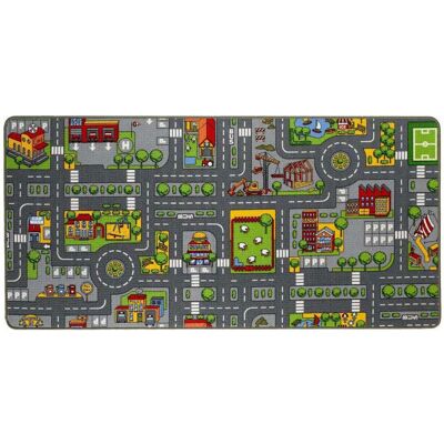 Alltoys Paradiso Spielmatte - Straßen, Gebäude, 95x133cm Alltoys Paradiso Spielmatte - Straßen, Gebäude, 95x133cm