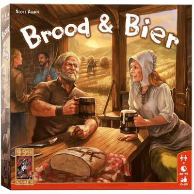 999Games Brot und Bier Brettspiel - Mehrfarben 999Games Brot und Bier Brettspiel - Mehrfarben