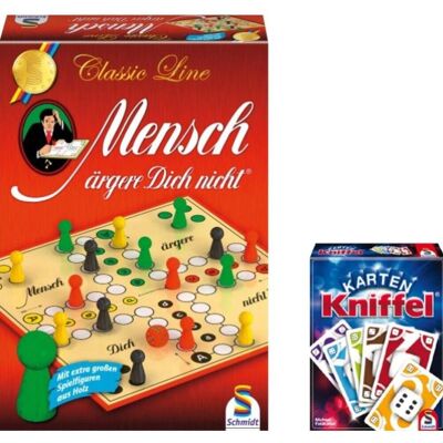 Schmidt Spiele Familienspiel - Classic Line + Trick Card Game Schmidt Spiele Familienspiel - Classic Line + Trick Card Game