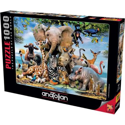 Anatolian Afrika Smile Puzzle - 1000 Teile für 12+ Anatolian Afrika Smile Puzzle - 1000 Teile für 12+