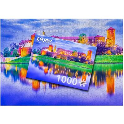 enjoy Puzzle Schloss Wawel, Krakau, Polen 1000 dlks (1000 Teile) enjoy Puzzle Schloss Wawel, Krakau, Polen 1000 dlks (1000 Teile)