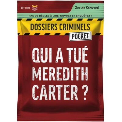 Asmodee Dossiers Criminels Taschen 1 Detektivspiel Asmodee Dossiers Criminels Taschen 1 Detektivspiel