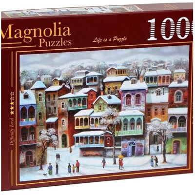 Magnolia Puzzle 1000 pieces Snow in Old Tbilisi (1000 Teile) Magnolia Puzzle 1000 pieces Snow in Old Tbilisi (1000 Teile)