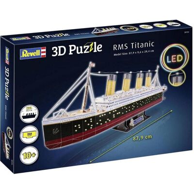 Revell RMS Titanic - LED Edition 3D-Puzzle - 266 Teile Revell RMS Titanic - LED Edition 3D-Puzzle - 266 Teile