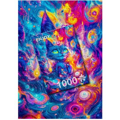 enjoy VIEL SPASS MIT Puzzle Cosmick Cat 1000 dplks (1000 Teile) enjoy VIEL SPASS MIT Puzzle Cosmick Cat 1000 dplks (1000 Teile)