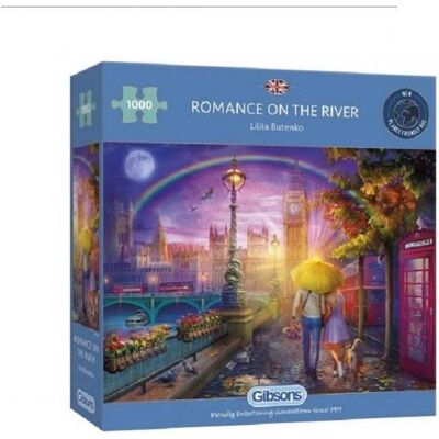 Gibsons Puzzle Romance on the River 1000 Teile (1000 Teile) Gibsons Puzzle Romance on the River 1000 Teile (1000 Teile)