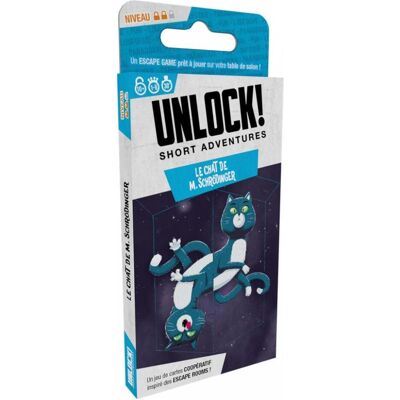 Asmodée Unlock! Short Adventures Le chat de M. Schrödinger (Französisch) Asmodée Unlock! Short Adventures Le chat de M. Schrödinger (Französisch)