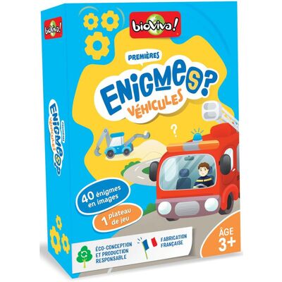 Bioviva - My First Vehicle Riddles - Alter 3+ - 1–4 Spieler - Brettspiel Bioviva - My First Vehicle Riddles - Alter 3+ - 1–4 Spieler - Brettspiel