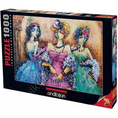 Anatolian Puzzle Damen Fahrt 1000 Teile - Puzzle Anatolian Puzzle Damen Fahrt 1000 Teile - Puzzle