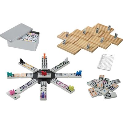 Philos Domino Mexican Train (Deutsch, Englisch, Französisch, Italienisch, 2 - 8 Spieler) Philos Domino Mexican Train (Deutsch, Englisch, Französisch, Italienisch, 2 - 8 Spieler)