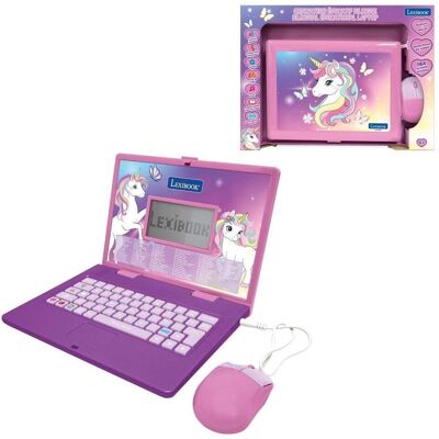 Lexibook - Unicorn Bilingual Educational Laptop with 164 activities (EN/FR) (JC601UNIi1) (Englisch, Französisch) Lexibook - Unicorn Bilingual Educational Laptop with 164 activities (EN/FR) (JC601UNIi1) (Englisch, Französisch)