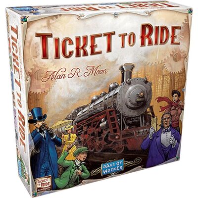 Asmodée Ticket to Ride (Englisch, 2 - 5 Spieler) Asmodée Ticket to Ride (Englisch, 2 - 5 Spieler)