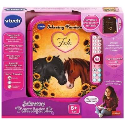 Vtech Geheimer Tagebuch - Sprachaufnahme, Melodien, Passwort Vtech Geheimer Tagebuch - Sprachaufnahme, Melodien, Passwort