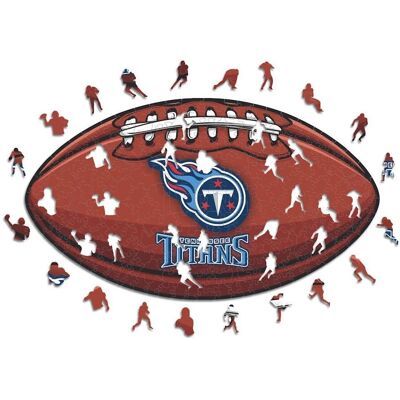 ICONIC Puzzles Tennessee Titans NFL Logo Holz Puzzle - 150 Teile ICONIC Puzzles Tennessee Titans NFL Logo Holz Puzzle - 150 Teile