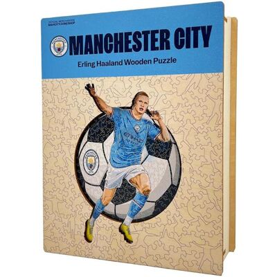 Iconic Man City FC - Erling Haaland - Holz Puzzle Grösse L (500 Teile) (500 Teile) Iconic Man City FC - Erling Haaland - Holz Puzzle Grösse L (500 Teile) (500 Teile)
