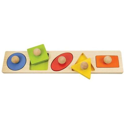 Bigjigs Toys Baby Formen Puzzle - Lernspielzeug Bigjigs Toys Baby Formen Puzzle - Lernspielzeug
