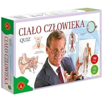 Alexander ALEXANDRO Game Human Body Quiz - 0582 (Polnisch, 2 - 3 Spieler) Alexander ALEXANDRO Game Human Body Quiz - 0582 (Polnisch, 2 - 3 Spieler)
