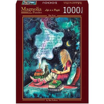 Magnolia Puzzle 1000 pieces The Poet (1000 Teile) Magnolia Puzzle 1000 pieces The Poet (1000 Teile)
