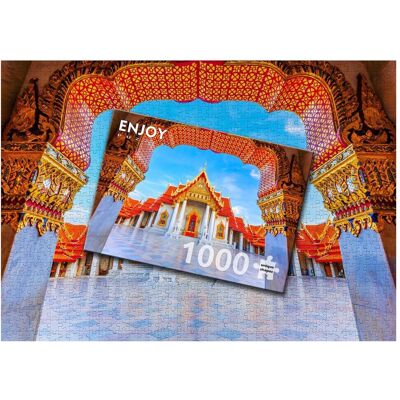 enjoy Puzzle Marble Grey, Bangkok 1000 dlks (1000 Teile) enjoy Puzzle Marble Grey, Bangkok 1000 dlks (1000 Teile)