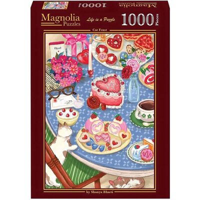 Magnolia Puzzle 1000 pieces Cat Feast (1000 Teile) Magnolia Puzzle 1000 pieces Cat Feast (1000 Teile)