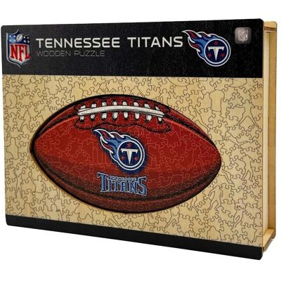 ICONIC Puzzles - Tennessee Titans – Fußball mit Logo - Holzpuzzle Groß (500 Teile) - Puzzle ICONIC Puzzles - Tennessee Titans – Fußball mit Logo - Holzpuzzle Groß (500 Teile) - Puzzle