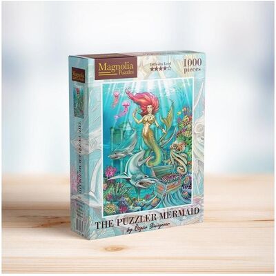 Magnolia Puzzle 1000 pieces The Puzzler Mermaid (1000 Teile) Magnolia Puzzle 1000 pieces The Puzzler Mermaid (1000 Teile)