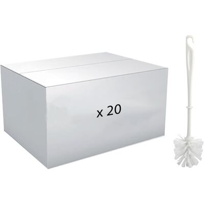 MSV Box De 20 Brosses Blanches économiques, Reinigungsutensil, Weiss MSV Box De 20 Brosses Blanches économiques, Reinigungsutensil, Weiss