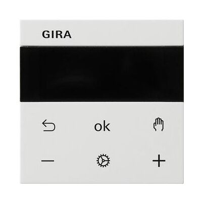 Gira 539327 S3000 RTR Display System 55, Thermostat, Weiss Gira 539327 S3000 RTR Display System 55, Thermostat, Weiss