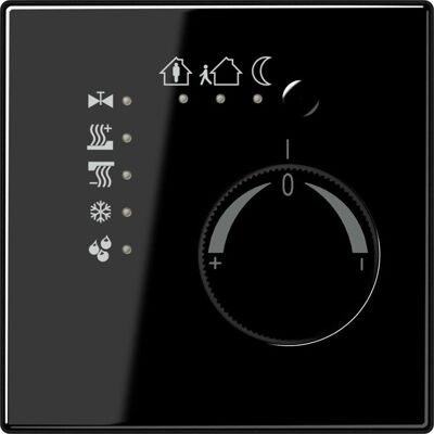 JUNG Raumtemperaturregler UP LS KNX sw glz LS2178TSSW, Thermostat, Schwarz JUNG Raumtemperaturregler UP LS KNX sw glz LS2178TSSW, Thermostat, Schwarz