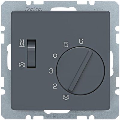 Berker 20296086, Thermostat, Grau Berker 20296086, Thermostat, Grau