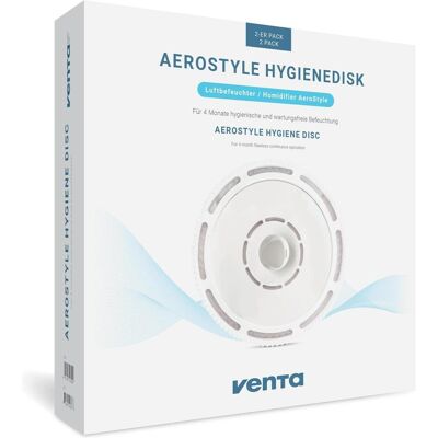 Venta Hygienedisk AeroStyle 2er, Zubehör Luftbehandlung Venta Hygienedisk AeroStyle 2er, Zubehör Luftbehandlung