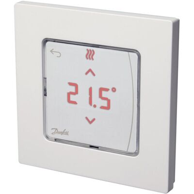 Devi 088U1082 Infrarot-Fussbodenfühler AP Funk Raumthermostat, Thermostat, Weiss Devi 088U1082 Infrarot-Fussbodenfühler AP Funk Raumthermostat, Thermostat, Weiss